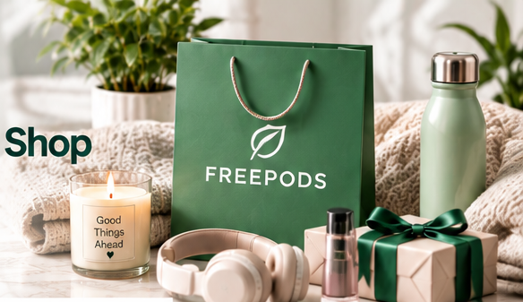 A selection of everyday Lifestyle products including a gift, headphones, home accessories and personal-care items.